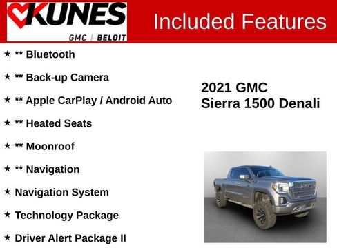 Used 2021 GMC Sierra 1500 Denali w/ Denali Ultimate Package image 2