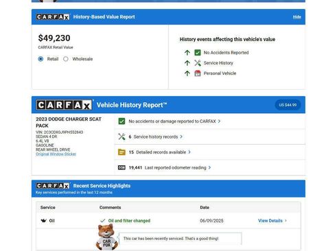 Used 2023 Dodge Charger Scat Pack w/ Plus Group image 36