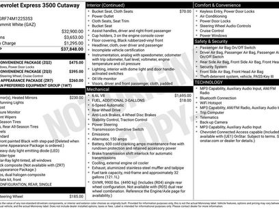 Used 2021 Chevrolet Express 3500 w/ Power Convenience Package