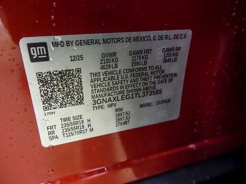 New 2026 Chevrolet Equinox RS w/ LPO, Floor Liner Package FWD image 22