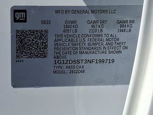 Used 2022 Chevrolet Malibu LT FWD image 27
