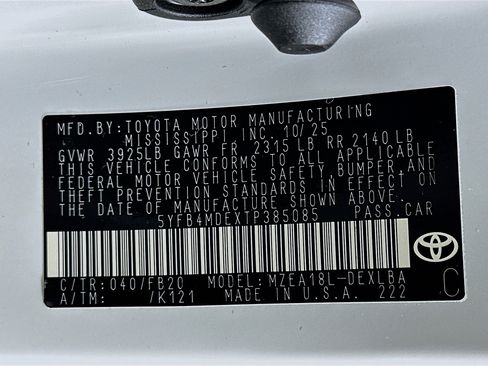 Used 2026 Toyota Corolla LE image 12