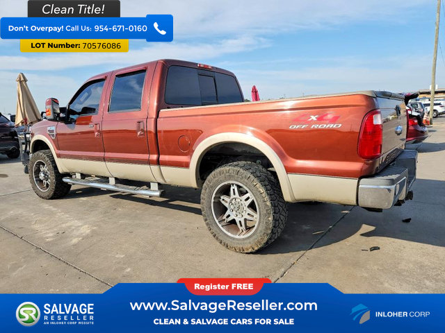 Used 2008 Ford F250 4x4 Crew Cab Super Duty image 3