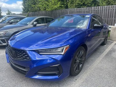 Used 2021 Acura TLX w/ A-SPEC Pkg AWD/4WD image 3