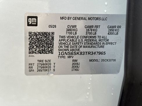 New 2026 Chevrolet Tahoe Premier AWD/4WD image 31