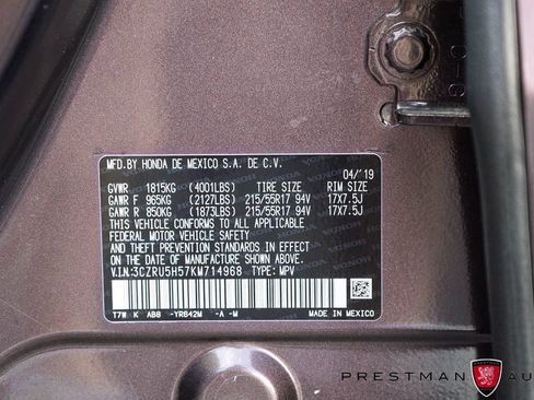 Used 2019 Honda HR-V EX image 38