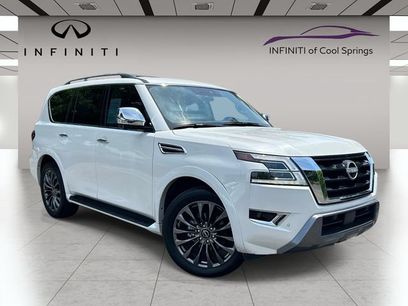 Used 2023 Nissan Armada Platinum w/ Captain's Chairs Package
