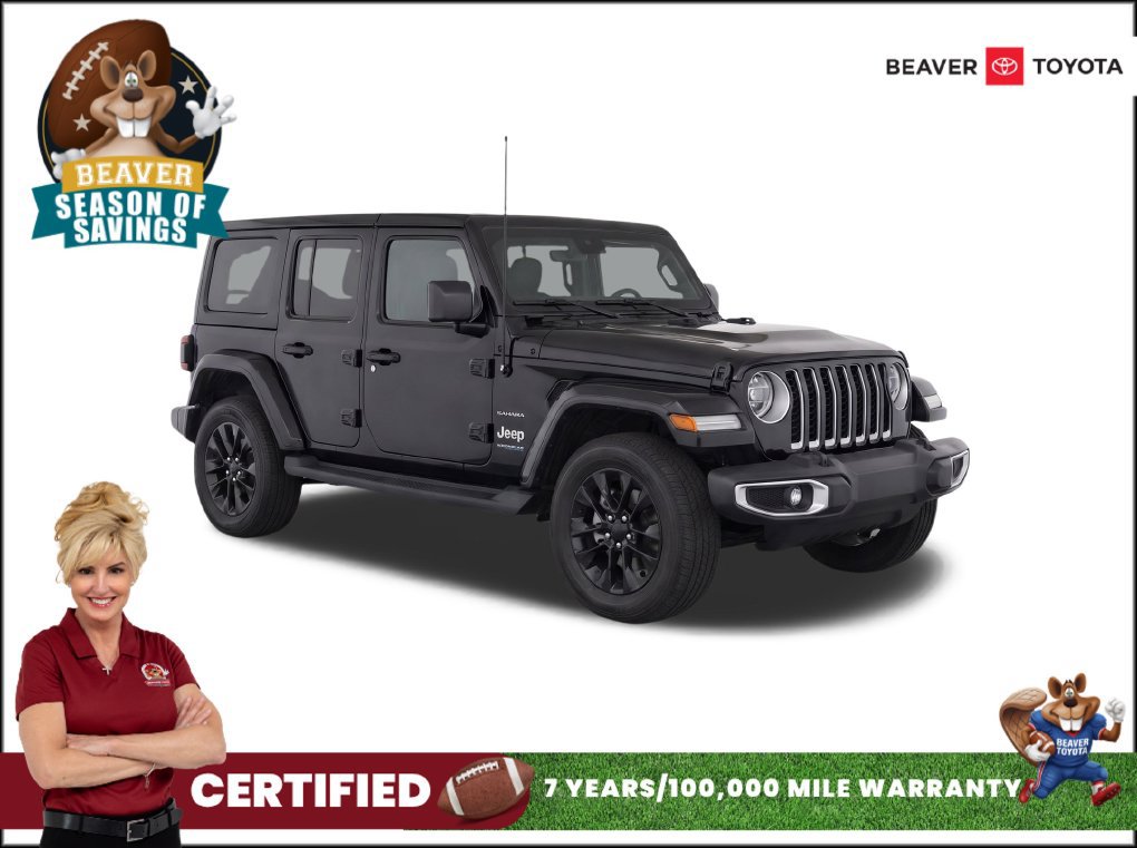 Used 2021 Jeep Wrangler Unlimited Sahara w/ Safety Group AWD/4WD image 1
