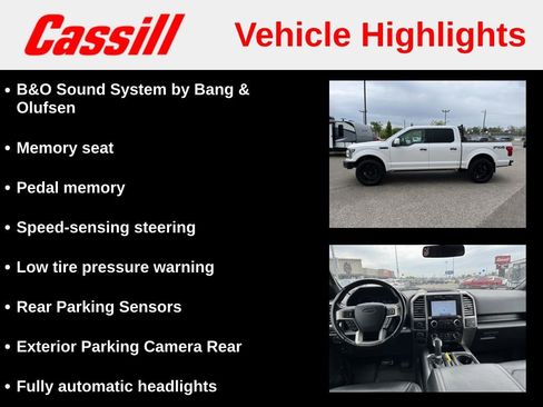 Used 2019 Ford F150 Platinum w/ Trailer Tow Package AWD/4WD image 14
