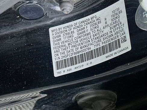 Used 2021 Honda Civic Sport image 12