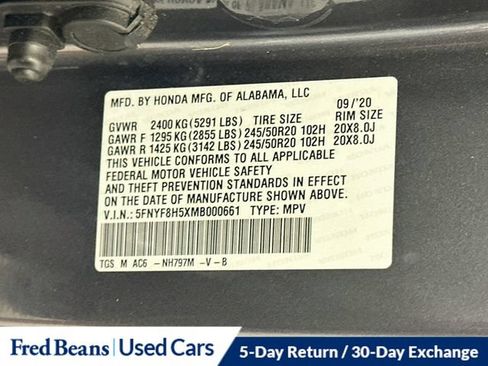 Used 2021 Honda Passport EX-L image 38