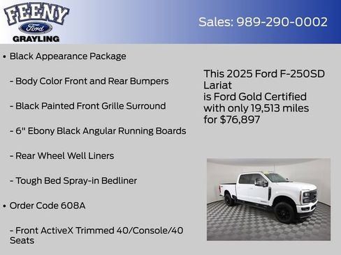 Used 2025 Ford F250 Lariat w/ Lariat Ultimate Package image 9