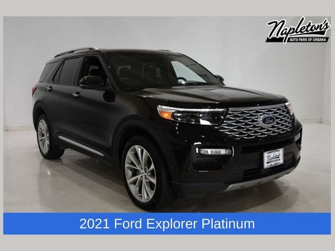 Used 2021 Ford Explorer Platinum w/ Equipment Group 601A AWD/4WD image 1