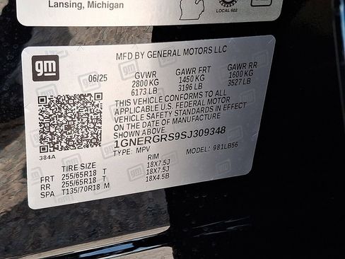 New 2025 Chevrolet Traverse LT image 42