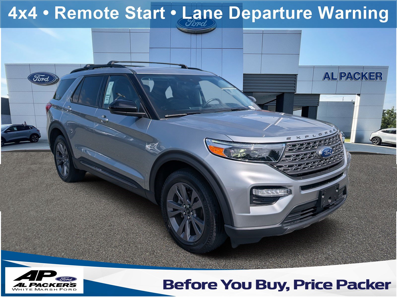 Certified 2024 Ford Explorer XLT w/ Equipment Group 202A AWD/4WD image 1