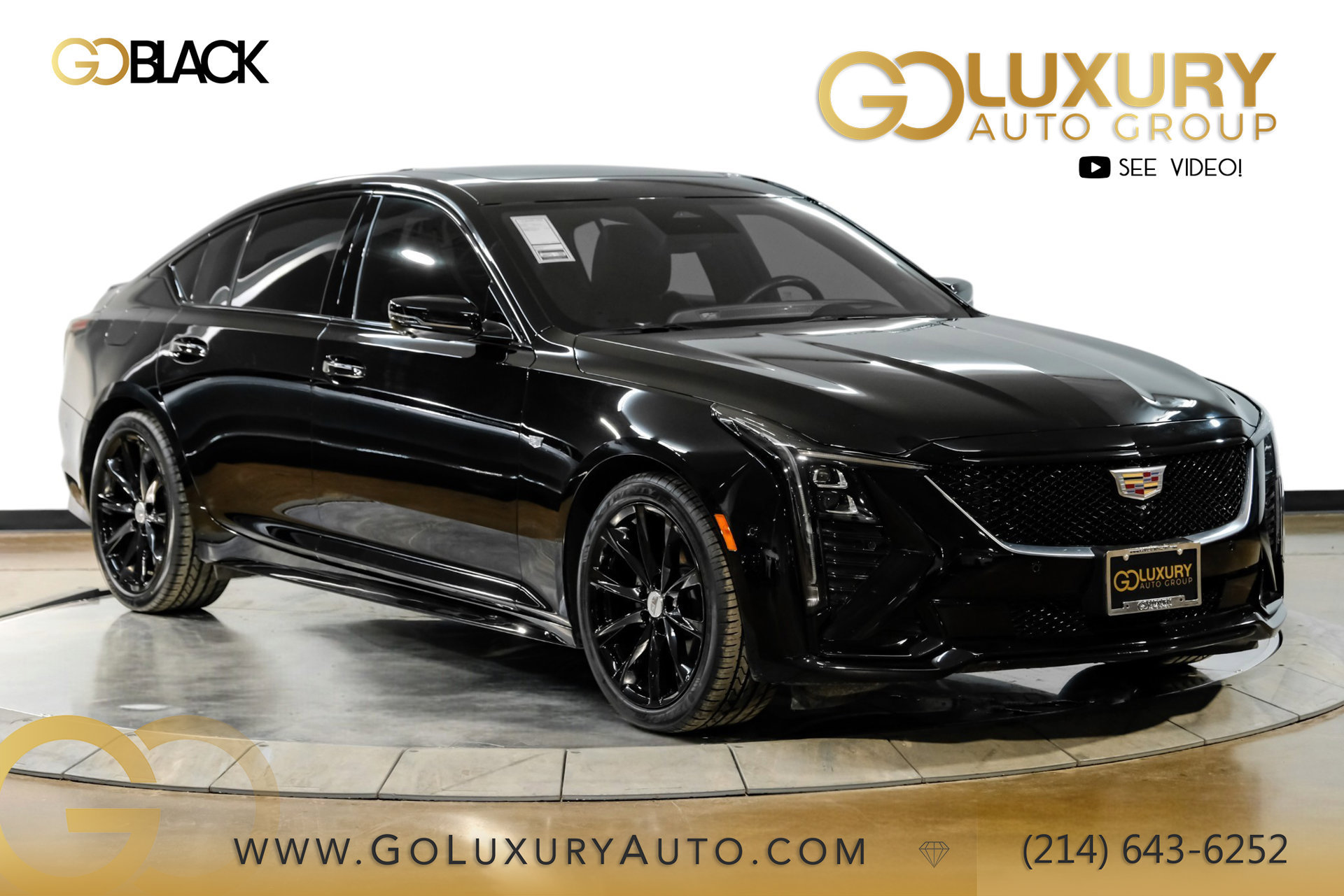 Used 2025 Cadillac CT5 Sport w/ Technology Package RWD image 1