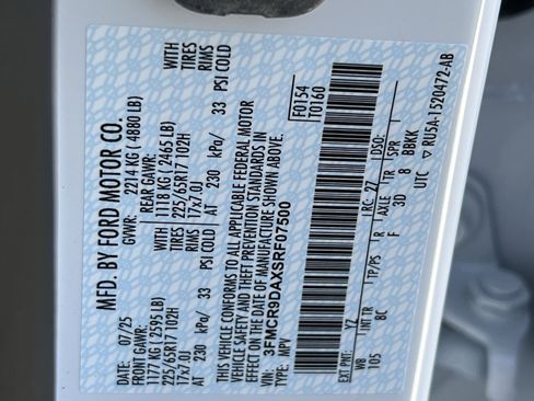 New 2025 Ford Bronco Sport Badlands w/ Badlands Tech Package image 28