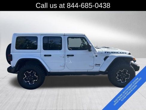 Used 2022 Jeep Wrangler Unlimited Rubicon 4xe w/ Steel Bumper Group image 4