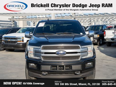 Used 2018 Ford F150 Platinum w/ Equipment Group 701A Luxury image 2