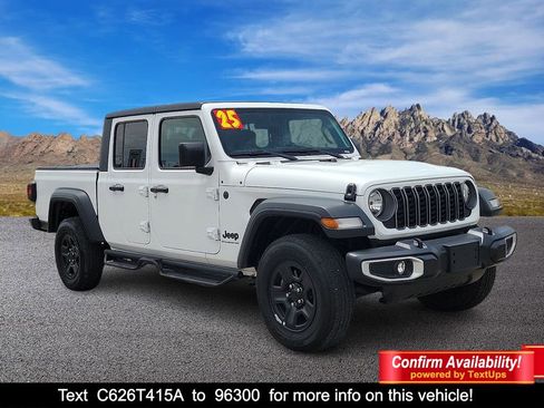 Used 2025 Jeep Gladiator Sport AWD/4WD image 1