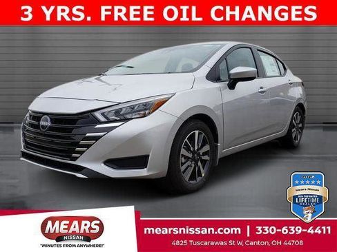New 2025 Nissan Versa SV w/ Trunk Package FWD image 1