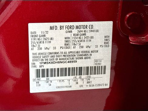 Used 2022 Ford Explorer XLT w/ Equipment Group 202A image 32