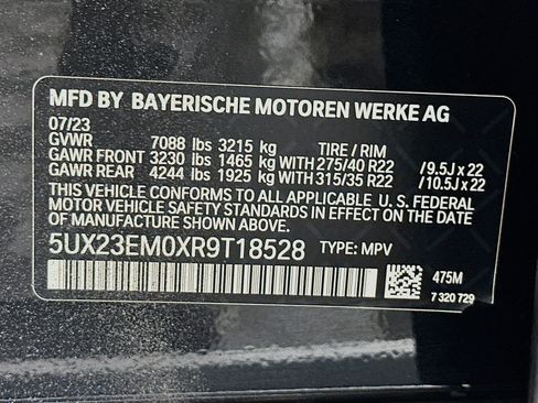 Used 2024 BMW X7 xDrive40i w/ Executive Package AWD/4WD image 38