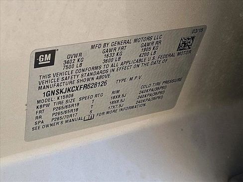 Used 2015 Chevrolet Suburban LT image 17