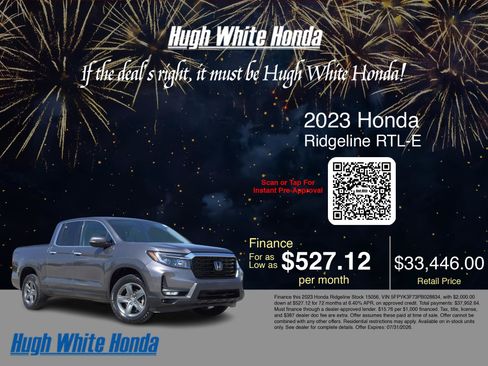 Used 2023 Honda Ridgeline RTL-E image 3