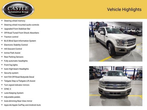 Used 2018 Ford F150 King Ranch w/ Equipment Group 601A Luxury image 10