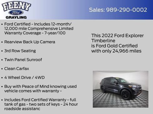Used 2022 Ford Explorer Timberline AWD/4WD image 5