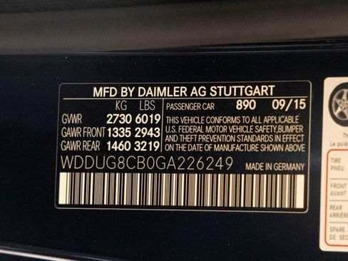 Used 2016 Mercedes-Benz S 550 Sedan image 30