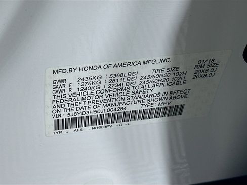 Used 2018 Acura MDX FWD w/ Technology Package image 12