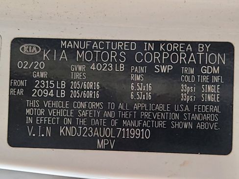 Used 2020 Kia Soul LX FWD image 33