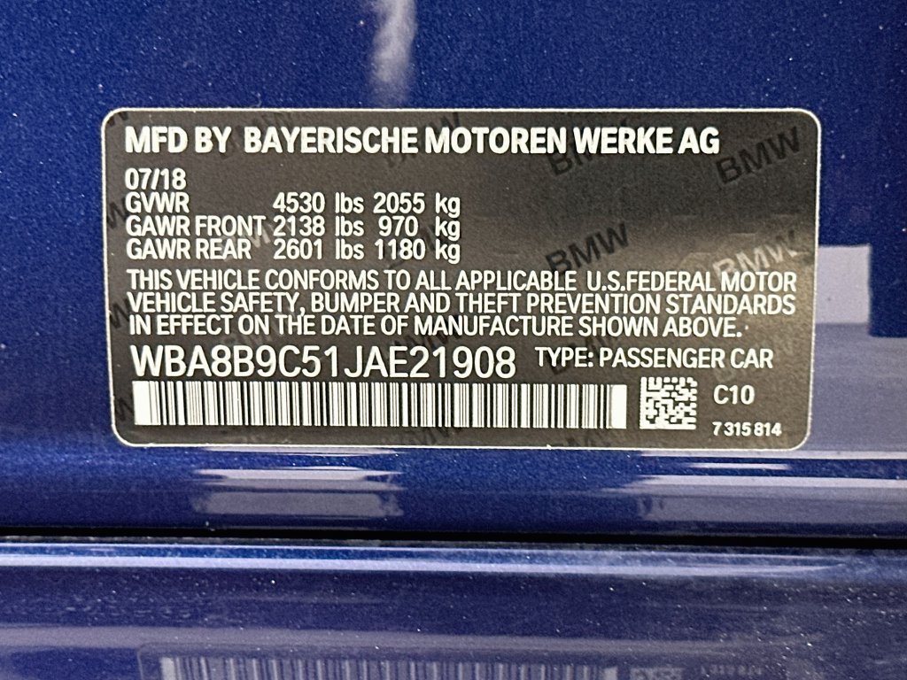 Used 2018 BMW 330i Sedan RWD image 31