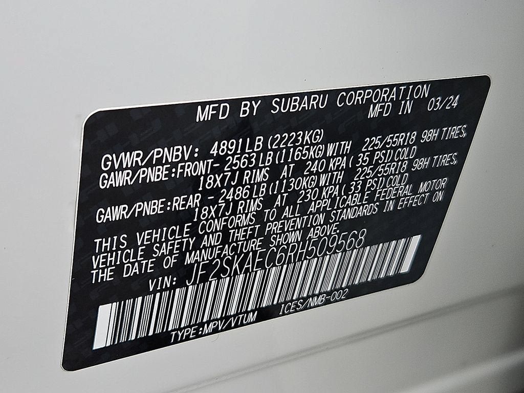 Certified 2024 Subaru Forester Sport AWD/4WD image 29