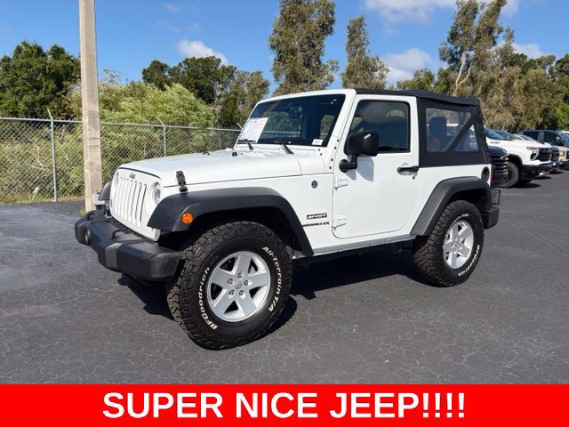 Used 2017 Jeep Wrangler Sport w/ Quick Order Package 24S AWD/4WD image 3