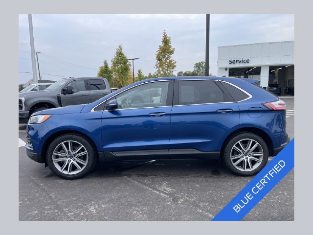 Certified 2022 Ford Edge Titanium w/ Class II Trailer Tow Package AWD/4WD image 1