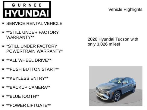 Certified 2026 Hyundai Tucson SEL Plus AWD/4WD image 7