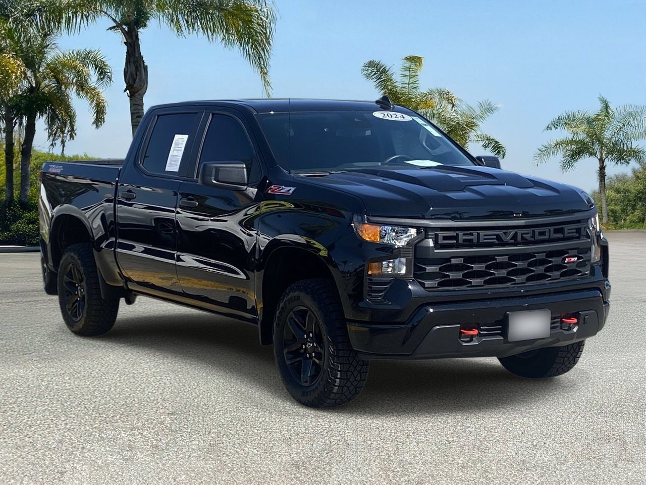 Used 2024 Chevrolet Silverado 1500 Custom Trail Boss AWD/4WD image 6