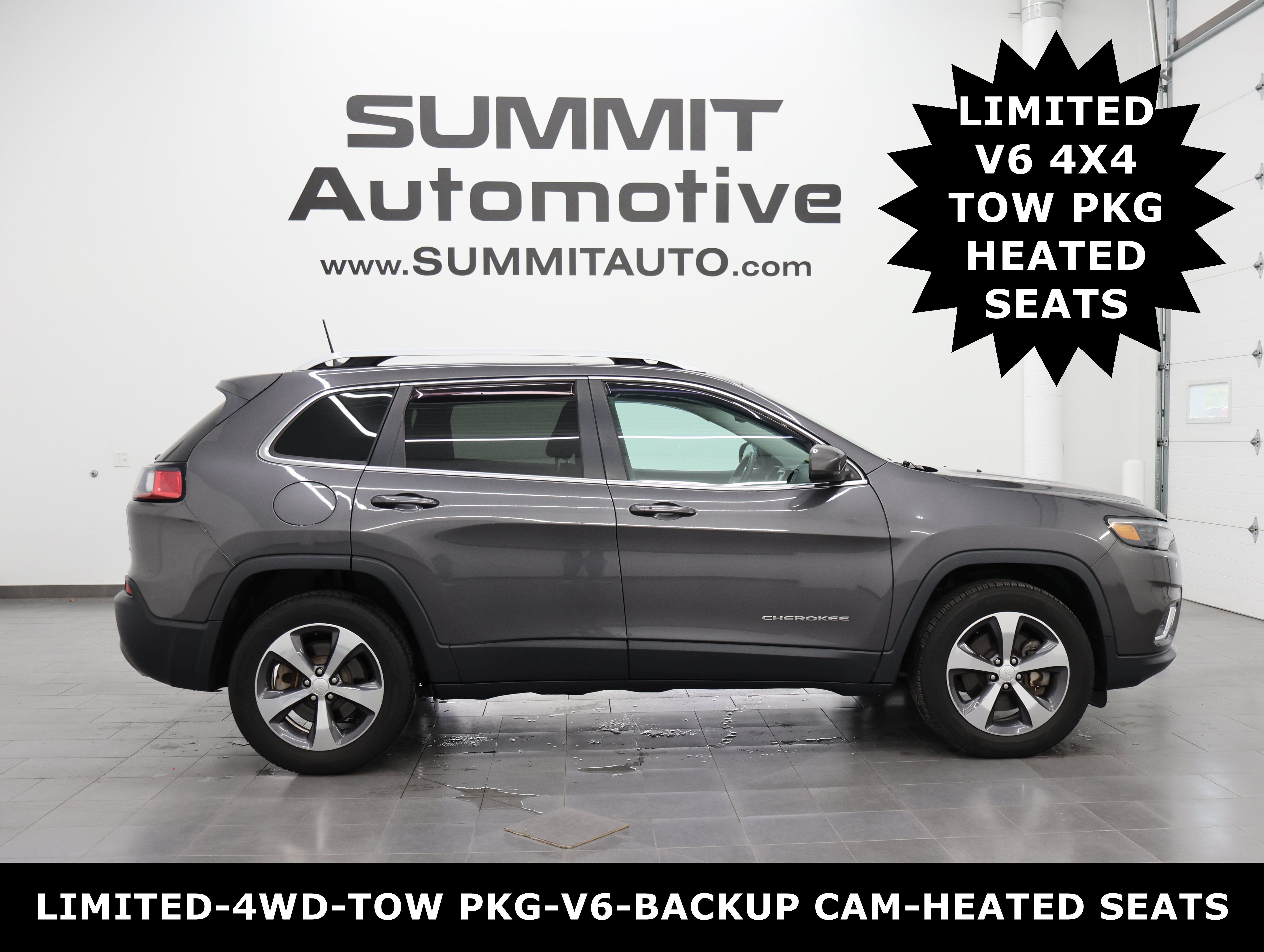 Used 2019 Jeep Cherokee Limited w/ Trailer Tow Group AWD/4WD 360° Tour