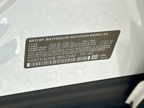 Used 2020 BMW X3 sDrive30i w/ Premium Package image 39