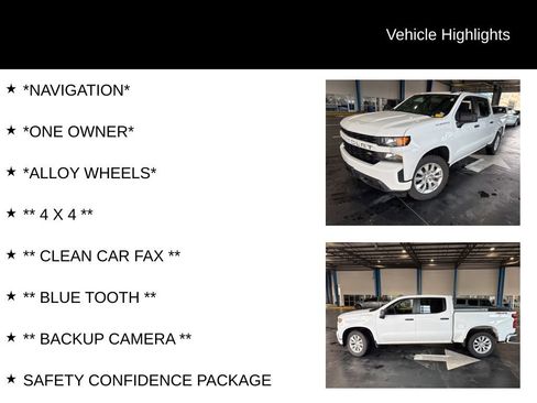 Used 2022 Chevrolet Silverado 1500 Custom w/ Safety Confidence Package AWD/4WD image 4