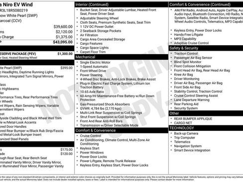 Used 2024 Kia Niro Wind w/ Wind Preserve Package FWD image 2