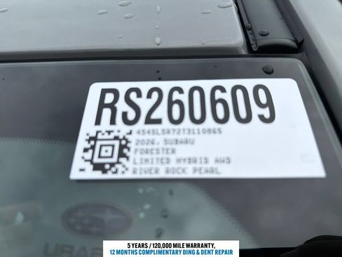 New 2026 Subaru Forester Limited AWD/4WD image 12