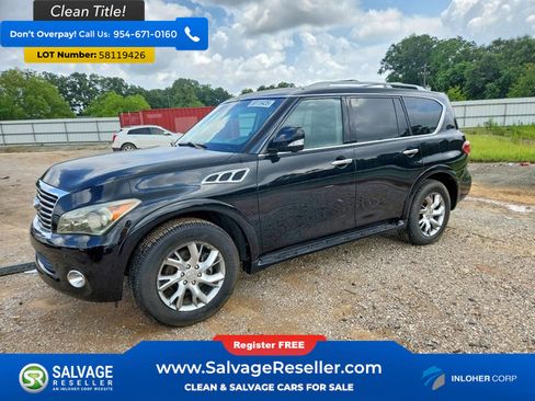 Used 2012 INFINITI QX56 2WD w/ Theater Pkg image 1