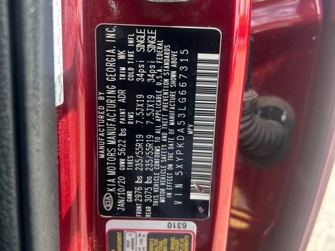 Used 2020 Kia Sorento SX AWD/4WD image 11