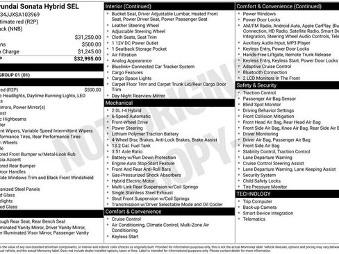 Used 2025 Hyundai Sonata SEL FWD image 17