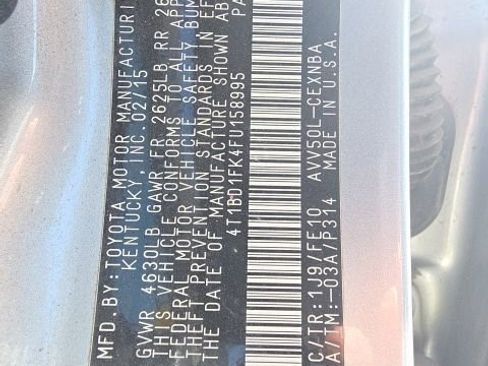 Used 2015 Toyota Camry LE image 12