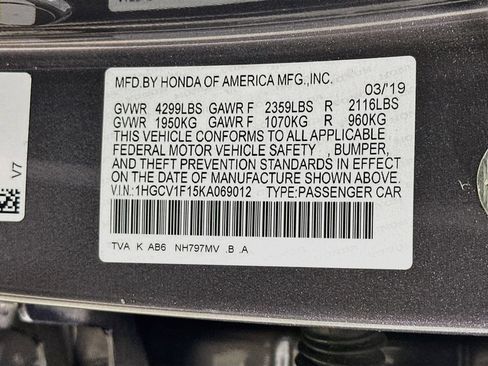 Used 2019 Honda Accord LX image 35